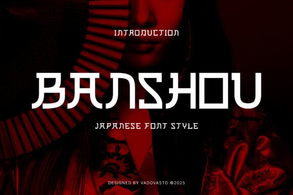Banshou: The Bold Japanese Display Font for Modern Design
