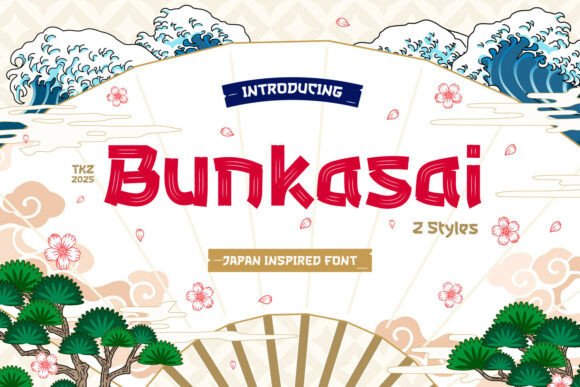 Bunkasai: Capturing Japanese Elegance in a Modern Display Font