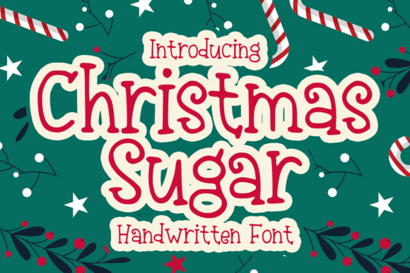 Christmas Sugar: The Playful Font for Festive Designs