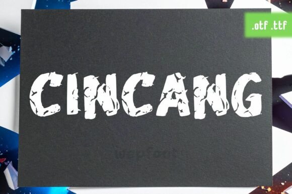 Cincang: The Bold Typeface for Edgy, High-Impact Design