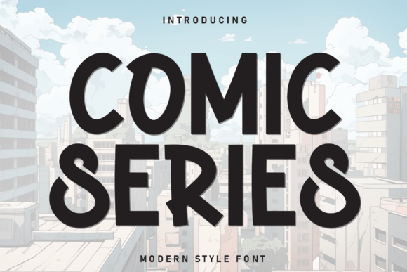 Comic Series: Injecting Bold, Nostalgic Energy into Modern Design
