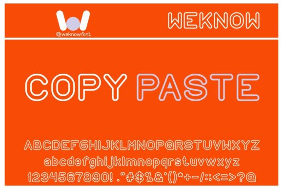 Copy Paste: The Creative Font for Bold Branding