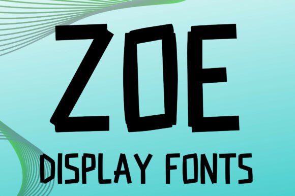 Give Your Headlines an Edgy, Handcrafted Personality with Zoe