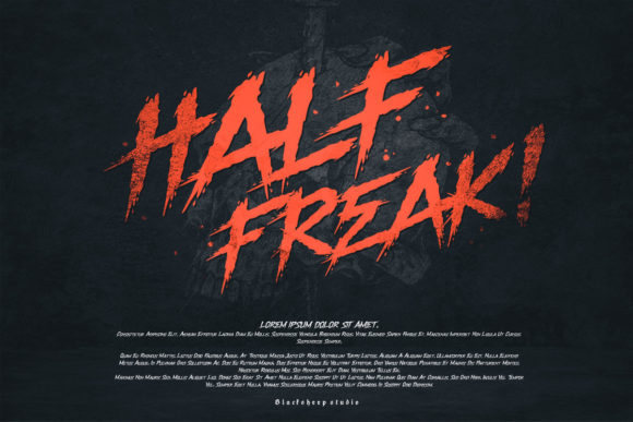 Half Freak: Unleashing Gothic Power in Your Designs