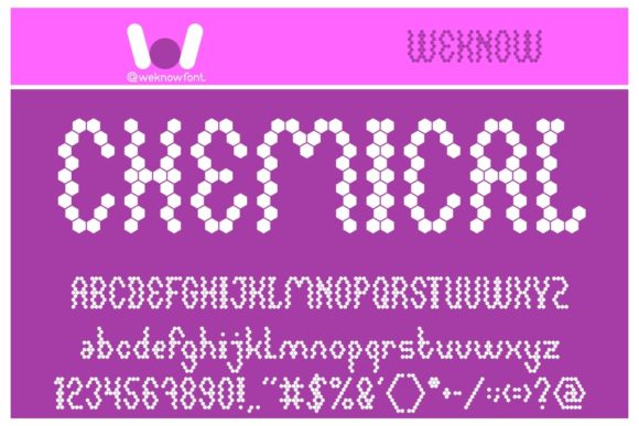 Hexagonal: A Techno Display Font for Modern Design