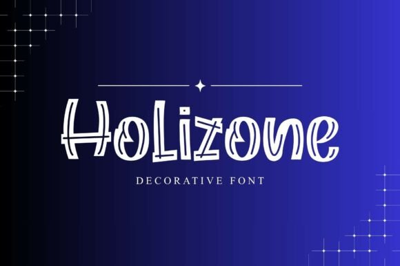 Holizone: The Futuristic Display Font for Modern Design
