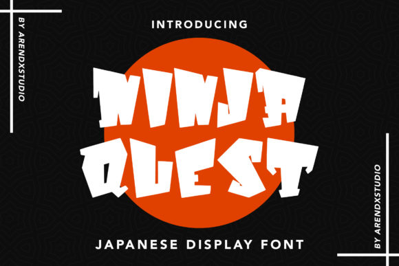 Ninja Quest: The Bold Display Font for Dynamic Design