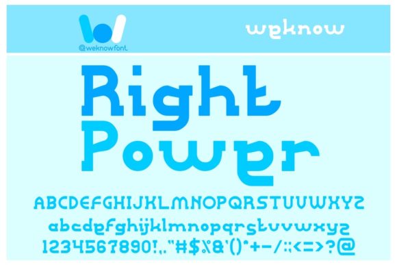 Right Power: The Bold Display Font for Maximum Impact