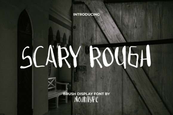 Scary Rough: The Font That Brings Raw, Edgy Chaos to Your Design