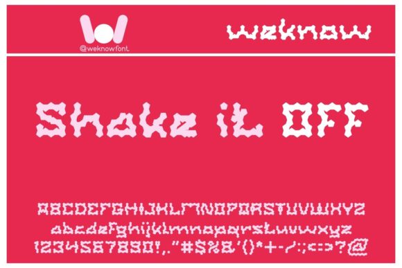 Shake It Off: The Wavy Display Font for Bold Branding