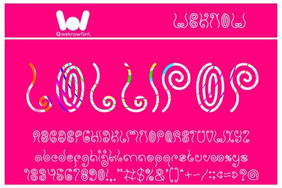 The Sweet Allure of Lollipop: A Display Font for Bold Brands