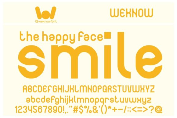 Why The Happy Face Smile Font Works for Modern Design
